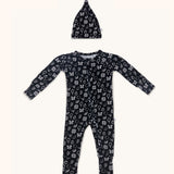 Baby Zipper Sleeper + Hat Bundle