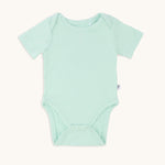 Baby Onesie Short Sleeve in Aloe