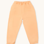 farren kids joggers in apricot from the back