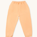 farren kids joggers in apricot from the back