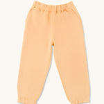 farren kids joggers in apricot front