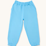 kids joggers in cornflower blue