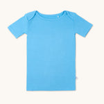 kids t shirt in cornflower blue