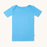kids t shirt in cornflower blue