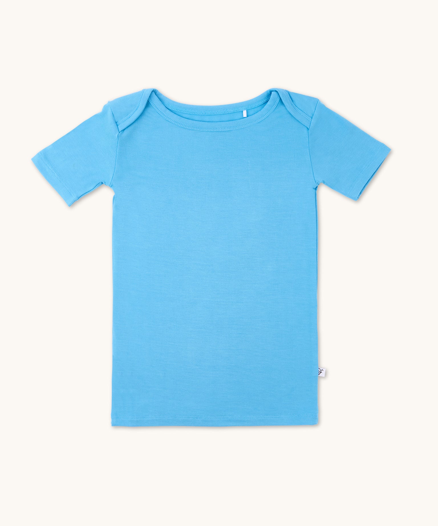 kids t shirt in cornflower blue