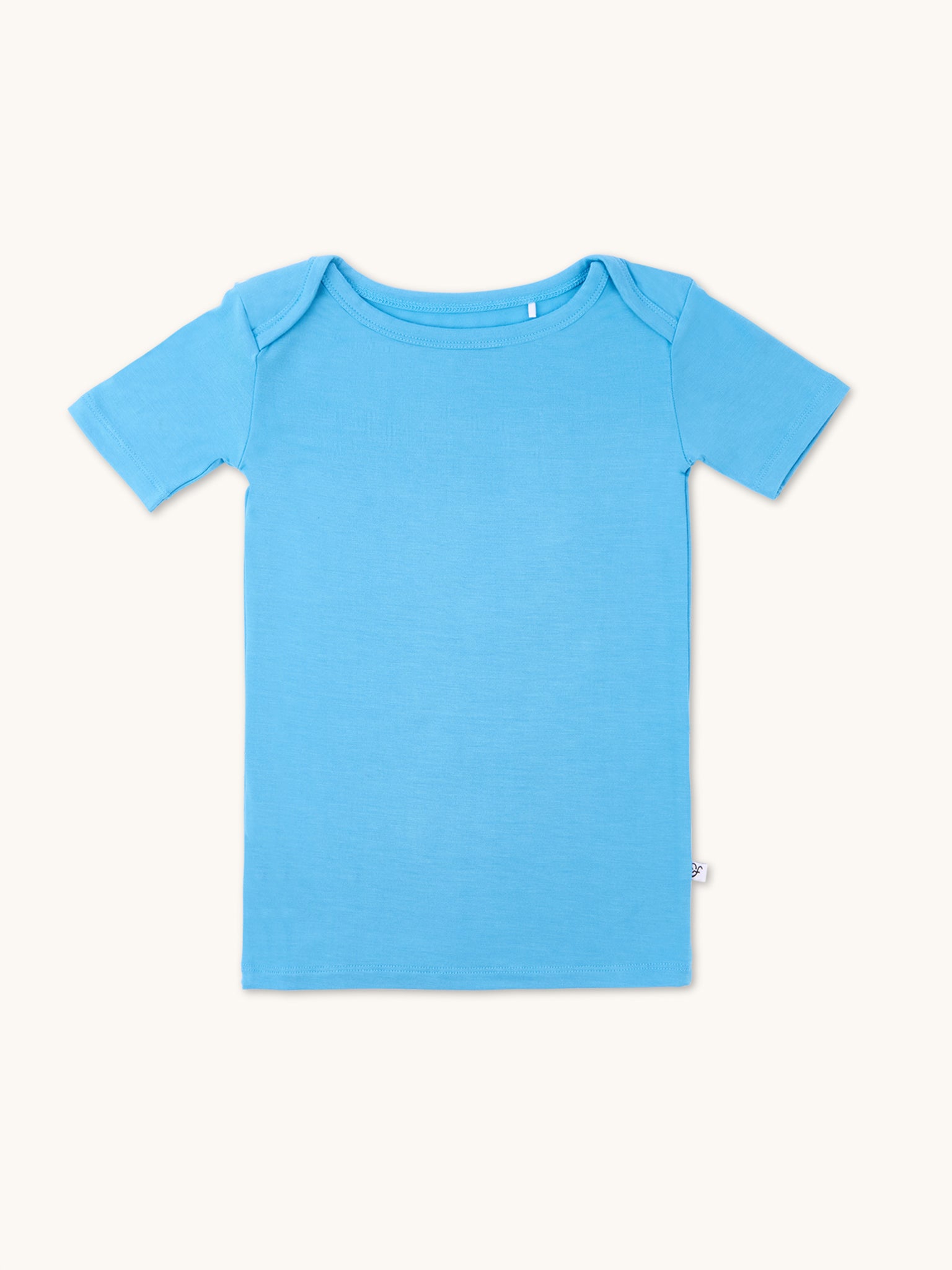 kids t shirt in cornflower blue